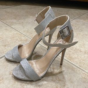 Silver heels